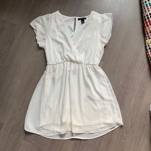 Flowy white dress